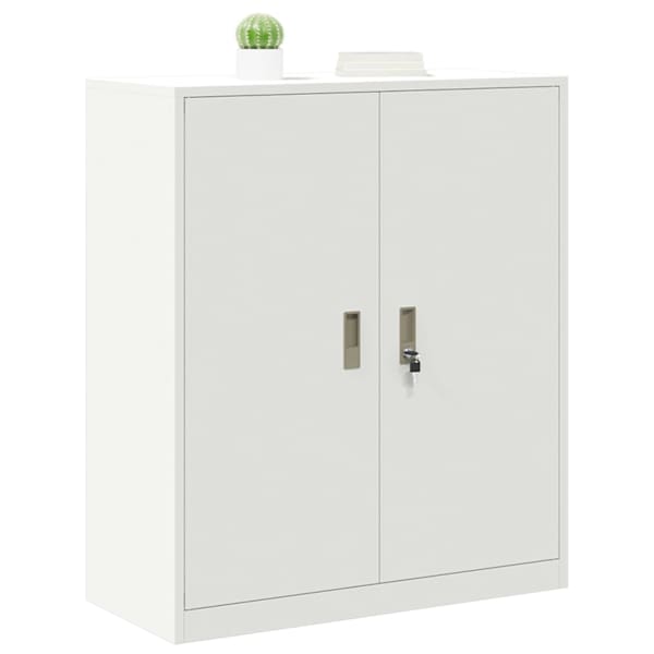 Hoiukapp Valge 90 × 40 × 105 cm Teras
