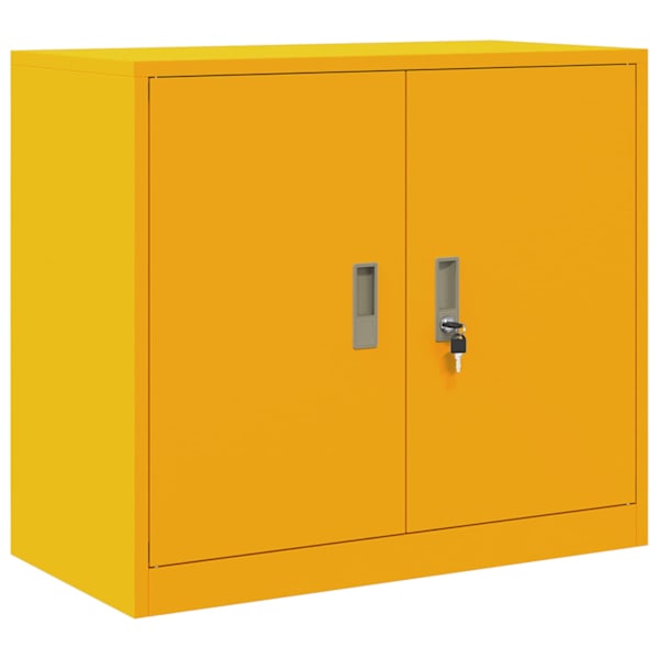 Hoiukapp Kollane sinep 80 × 40 × 70 cm Teras