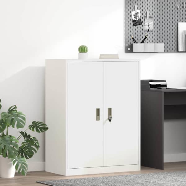 Hoiukapp Valge 80 × 40 × 105 cm Teras