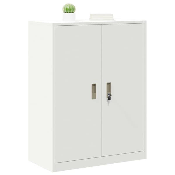 Hoiukapp Valge 80 × 40 × 105 cm Teras