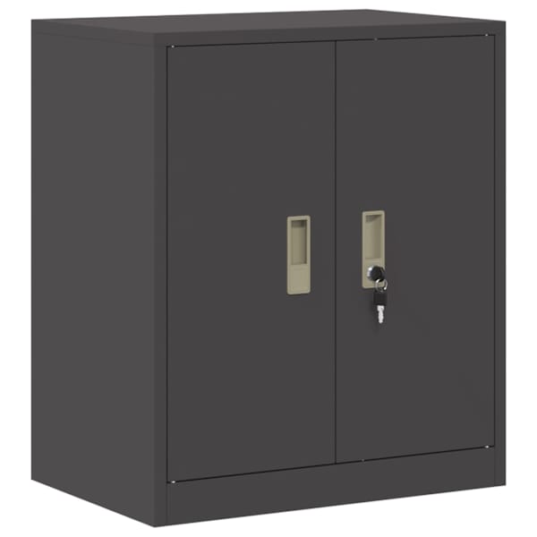 Hoiukapp Must 60 × 40 × 70 cm Teras