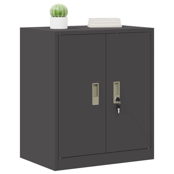 Hoiukapp Must 60 × 40 × 70 cm Teras