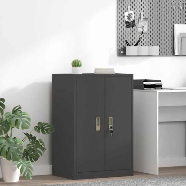 Hoiukapp Must 60 × 40 × 90 cm Teras