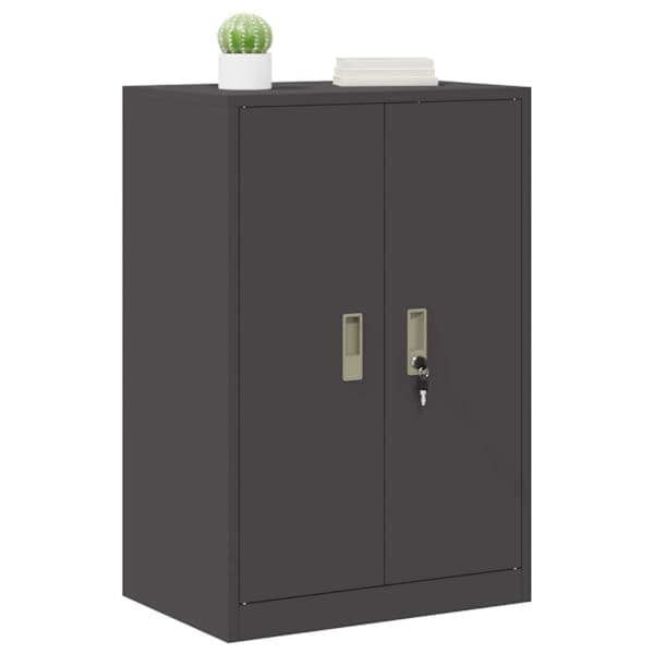 Hoiukapp Must 60 × 40 × 90 cm Teras