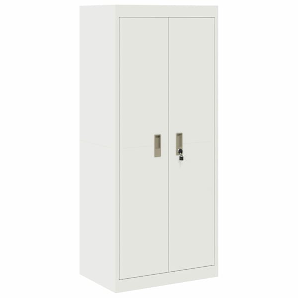 Hoiukapp Valge 60 × 40 × 140 cm Teras