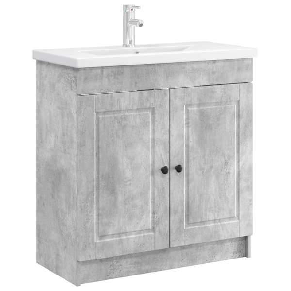 Vannitoa all oleva kraani kapp Betoonhall 78,5 × 37,5 × 81 cm