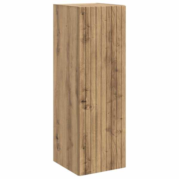 Seinale kinnitatav vannitoikapp Artisan tamm 33 × 34,5 × 60 cm