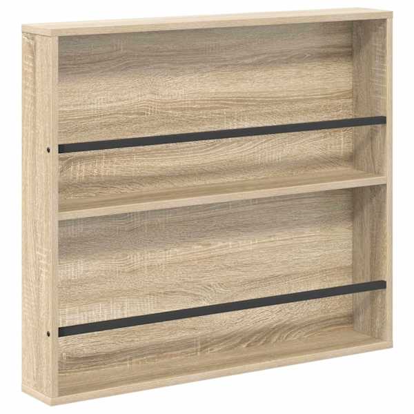 Ajakirja riiul riiuliga Sonoma tamm 80 × 12 × 70 cm Tehispuit
