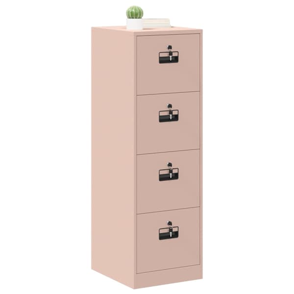 Failikapp sahtliga Roosa 44 × 50 × 139 cm Külmvalsitud teras