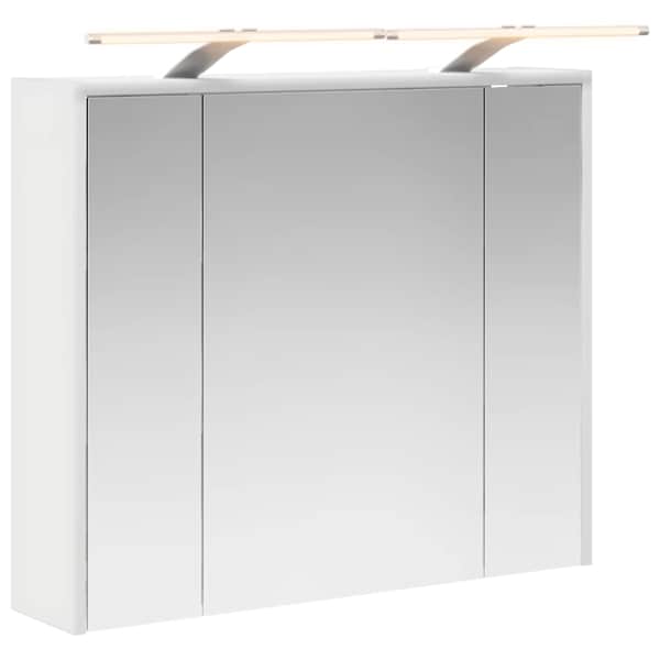 Vannitoa peeglikapp Valge 73,5 × 16 × 62,5 cm Tehispuit