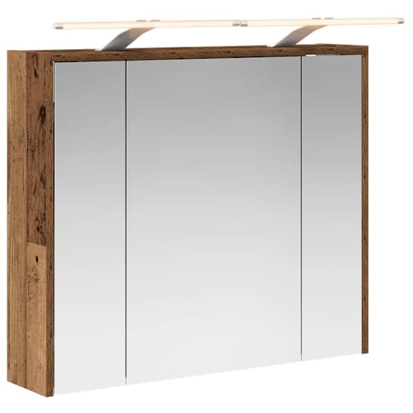 Vannitoa peeglikapp Vana puit 73,5 × 16 × 62,5 cm Tehispuit