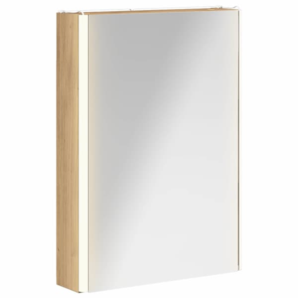 Vannitoa peeglikapp Artisan tamm 43 × 11,5 × 60,5 cm Tehispuit