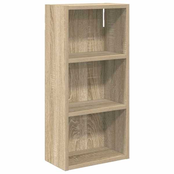 Vannitoa seinakapp Sonoma tamm 30 × 16 × 62,5 cm Töödeldud puit