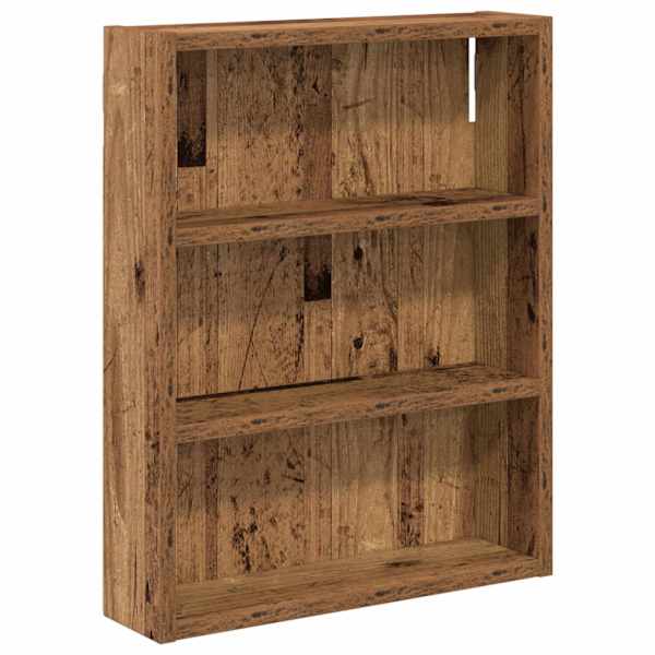 Vannitoa seinakapp Vana puit 40 × 10 × 50 cm Töödeldud puit