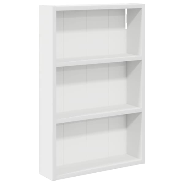 Vannitoa seinakapp Valge 40 × 10 × 60,5 cm Töödeldud puit