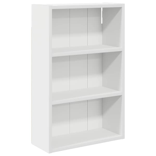 Vannitoa seinakapp Valge 40 × 16 × 62,5 cm Töödeldud puit