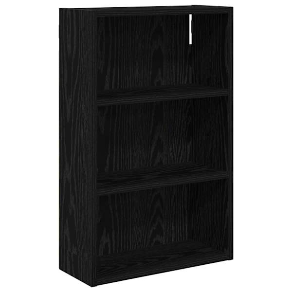 Vannitoa seinakapp Must Tamm 40 × 16 × 62,5 cm Töödeldud puit