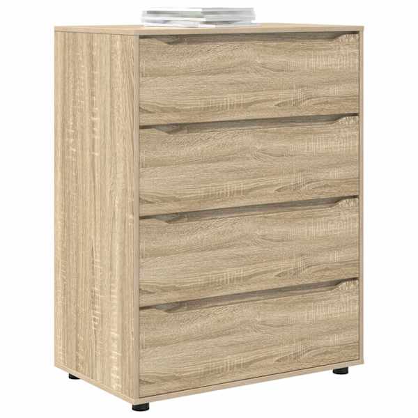 Ladustamiskapid 80 × 48 × 105 cm Tehispuit Sonoma tamm