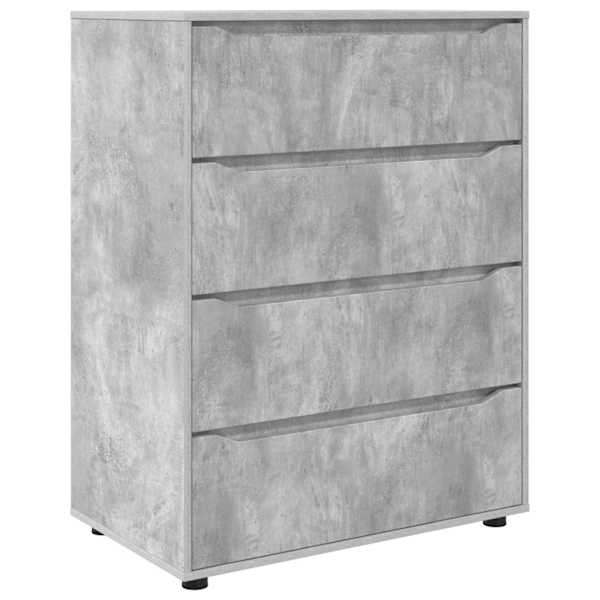 Ladustamiskapid 80 × 48 × 105 cm Tehispuit Betoonhall