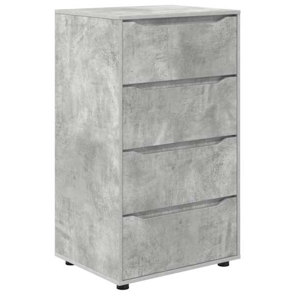 Ladustamiskapid 60 × 48 × 105 cm Tehispuit Betoonhall