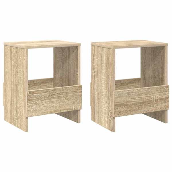 Ajakirja riiul 2 tk Sonoma tamm 35 × 30 × 45 cm