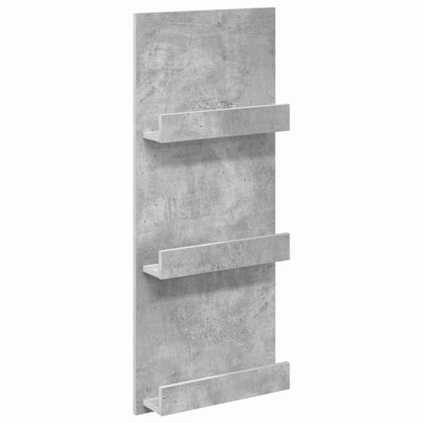 Ajakirja riiul riiuliga Betoonhall 43 × 11 × 102 cm Tehispuit