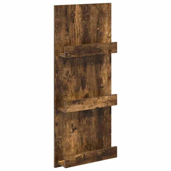 Ajakirja riiul Suitsetatud tamm 43 × 11 × 102 cm Tehispuit
