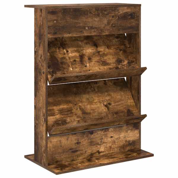 Ajakirja riiul Suitsetatud tamm 70 × 41 × 96 cm Tehispuit