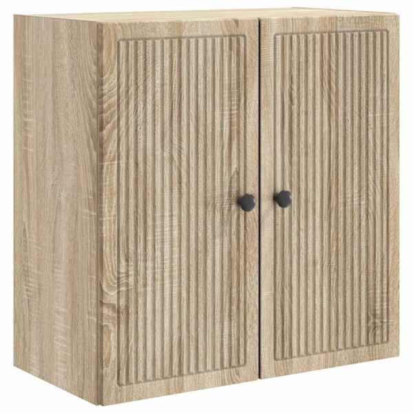 Seinale kinnitatav kapp Sonoma tamm 59 × 31 × 60 cm Tehispuit