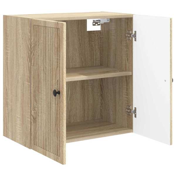 Seinale kinnitatav kapp Sonoma tamm 59 × 31 × 60 cm Tehispuit