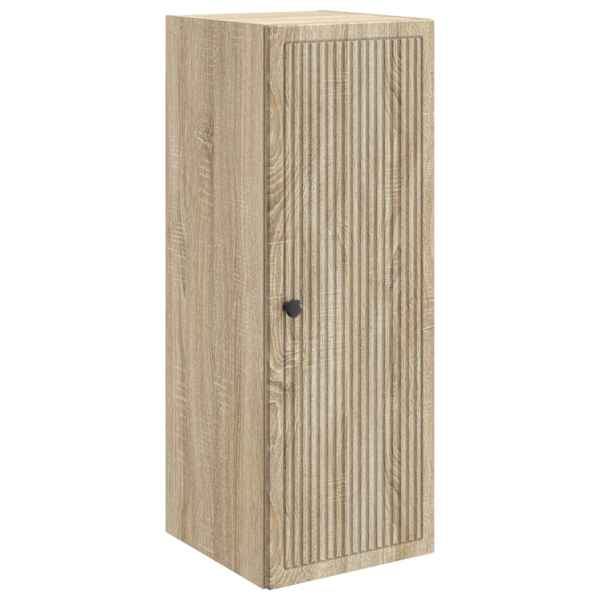 Seinale kinnitatav kapp Sonoma tamm 33 × 34,5 × 90 cm Tehispuit