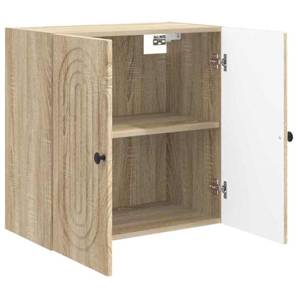 Seinale kinnitatav kapp Sonoma tamm 59 × 31 × 60 cm Tehispuit
