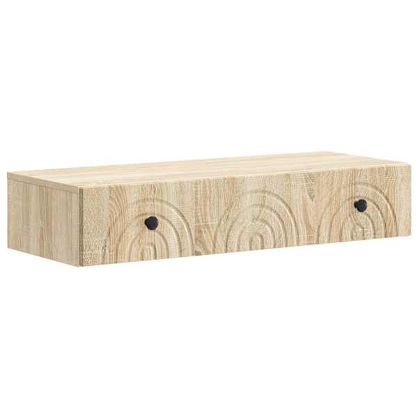 Seinale kinnitatav külglaud 87,5 × 34,5 × 17 cm Tehispuit