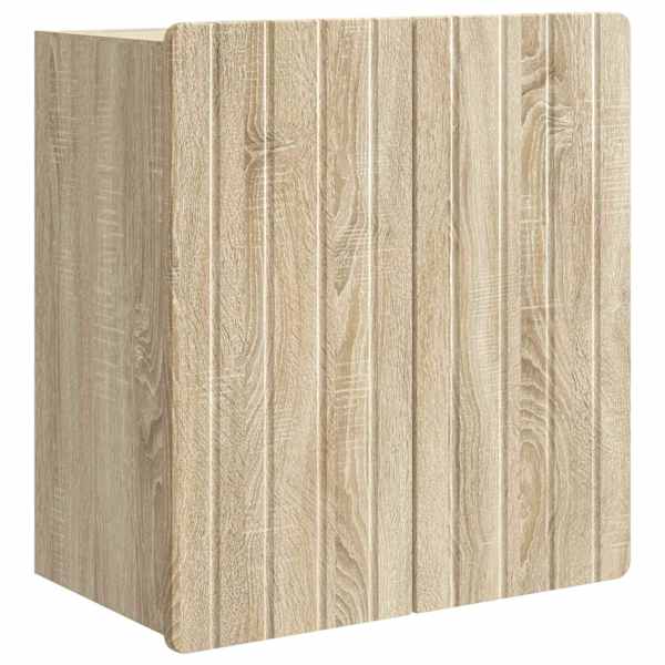Seinale kinnitatav kapp Sonoma tamm 59 × 31 × 64 cm Tehispuit