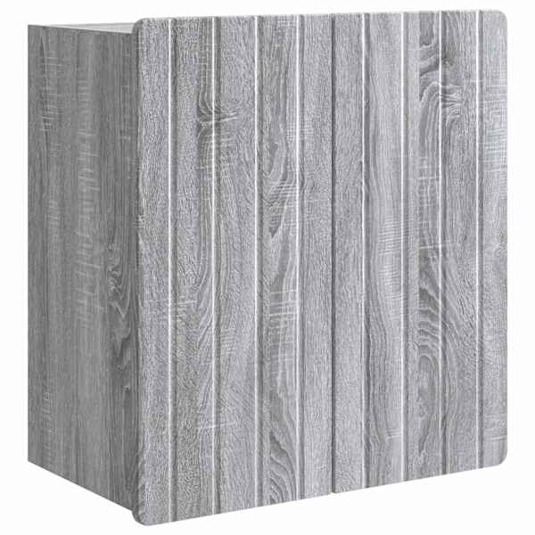 Seinale kinnitatav kapp Hall Sonoma 59 × 31 × 64 cm Tehispuit