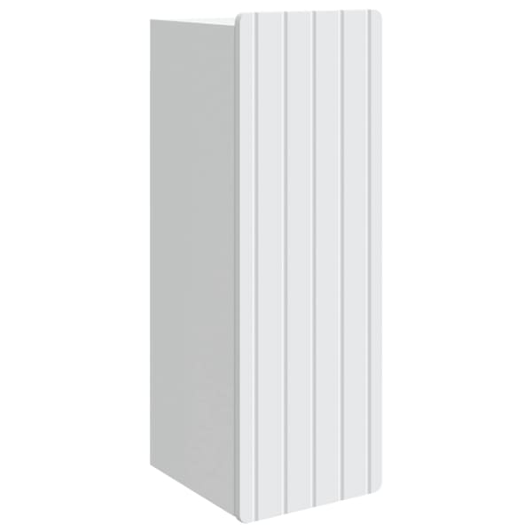 Seinale kinnitatav kapp 33 × 34,5 × 93,5 cm Tehispuit Valge