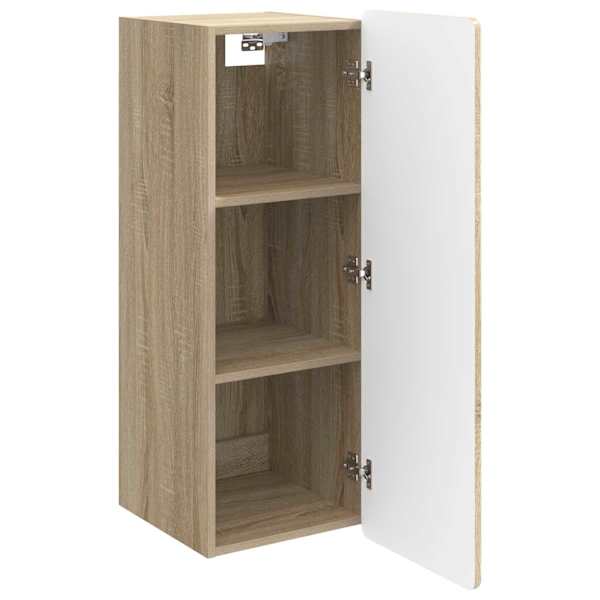 Seinale kinnitatav kapp 33 × 34,5 × 93,5 cm Tehispuit