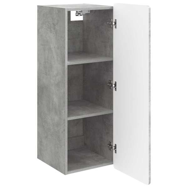 Seinale kinnitatav kapp 33 × 34,5 × 93,5 cm Tehispuit