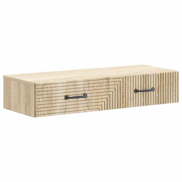 Seinale kinnitatav külglaud 87,5 × 34,5 × 17 cm Tehispuit