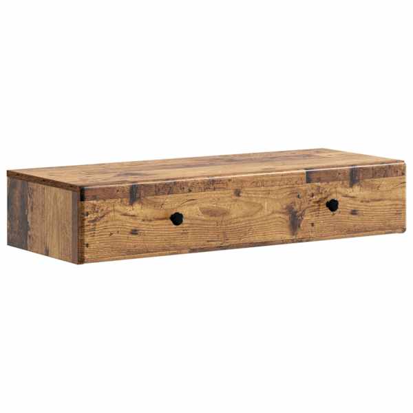 Seinale kinnitatav külglaud Vana puit 87,5 × 34,5 × 17 cm