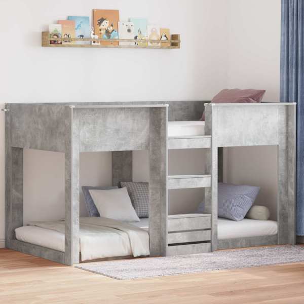 Narivoodiraam, betoonhall, 80 × 200 cm, tehispuit — mudel 3410406