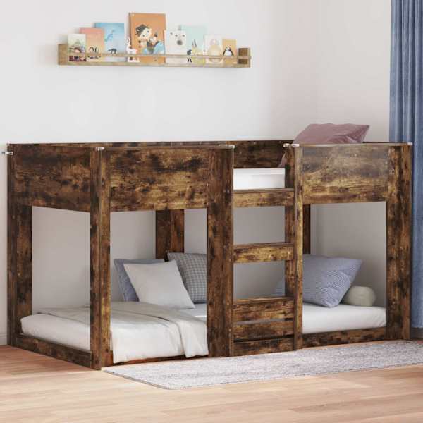 Narivoodiraam, suitsutatud tamm, 80 × 200 cm, tehispuit — mudel 3410407