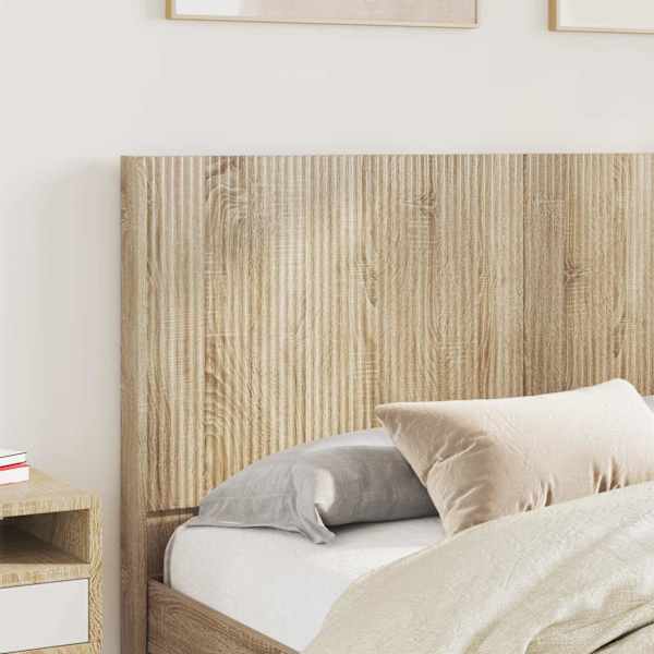 Panipaigaga voodiraam peatsiga, sonoma tamm, 120 × 190 cm — mudel 3413879