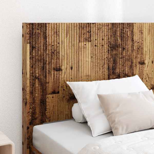 Panipaigaga voodiraam peatsiga, vana puit, 100 × 200 cm — mudel 3414147