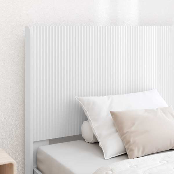 Panipaigaga voodiraam peatsiga, valge, 90 × 190 cm — mudel 3414157