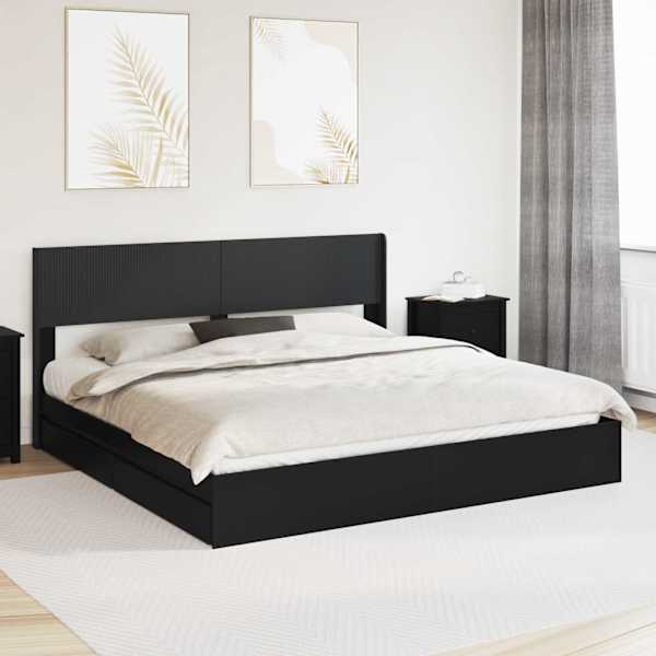 Panipaigaga voodiraam peatsiga, 200 × 200 cm — mudel 3414354