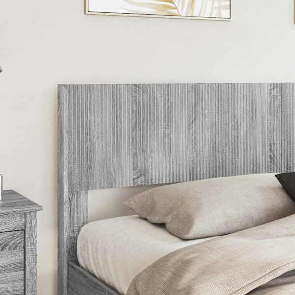 Panipaigaga voodiraam peatsiga, hall sonoma, 180 × 200 cm — mudel 3414364