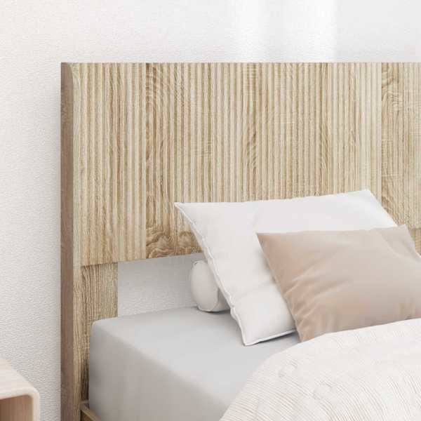 Panipaigaga voodiraam peatsiga, sonoma tamm, 90 × 190 cm — mudel 3414421