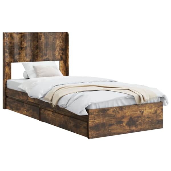 Panipaigaga voodiraam peatsiga, 90 × 190 cm — mudel 3414423