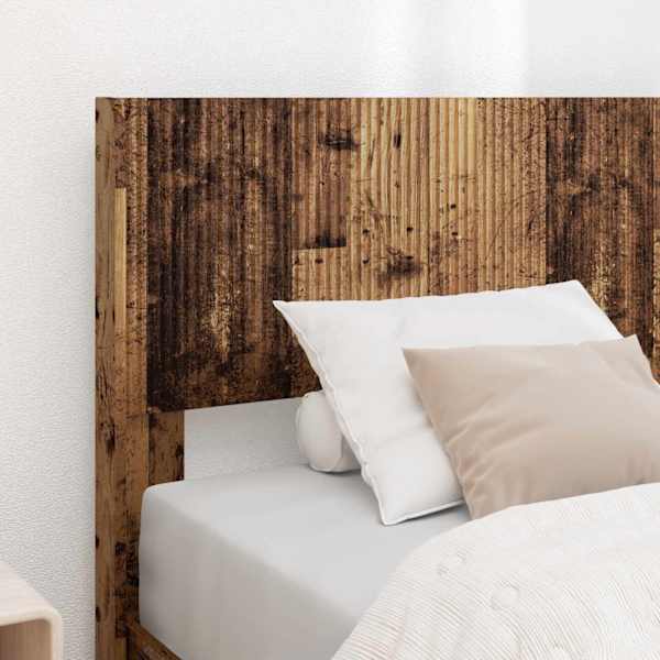 Panipaigaga voodiraam peatsiga, vana puit, 90 × 200 cm — mudel 3414513